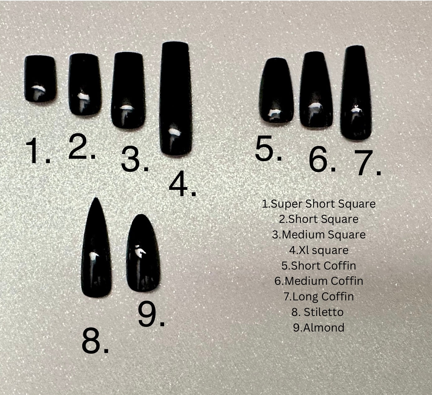 Sizes and Lengths